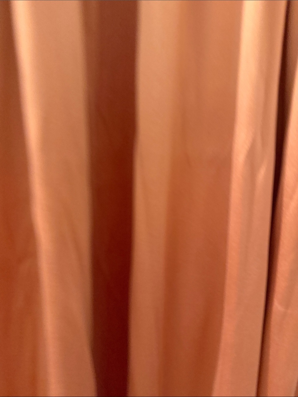Miranda Bennett peach silk palazzo pant - Picture 4 of 8